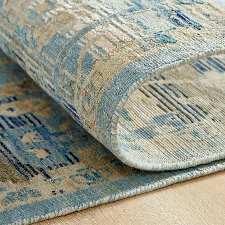 Regal | Klamath Terrace | 1811063: Blue Area Rug Mafi Rugs   