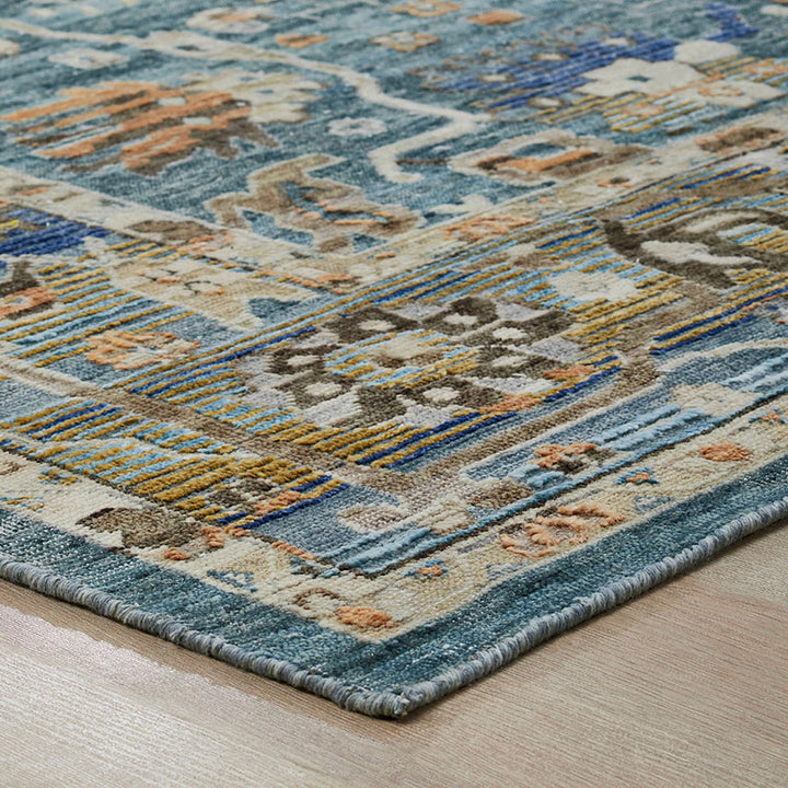 Regal | Klamath Terrace | 1811463: Blue Area Rug Mafi Rugs   