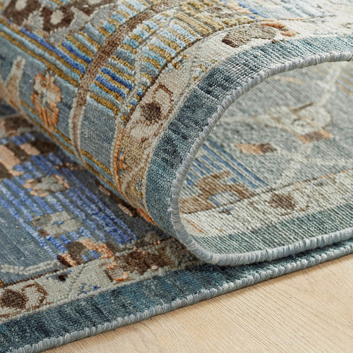 Regal | Klamath Terrace | 1811463: Blue Area Rug Mafi Rugs   