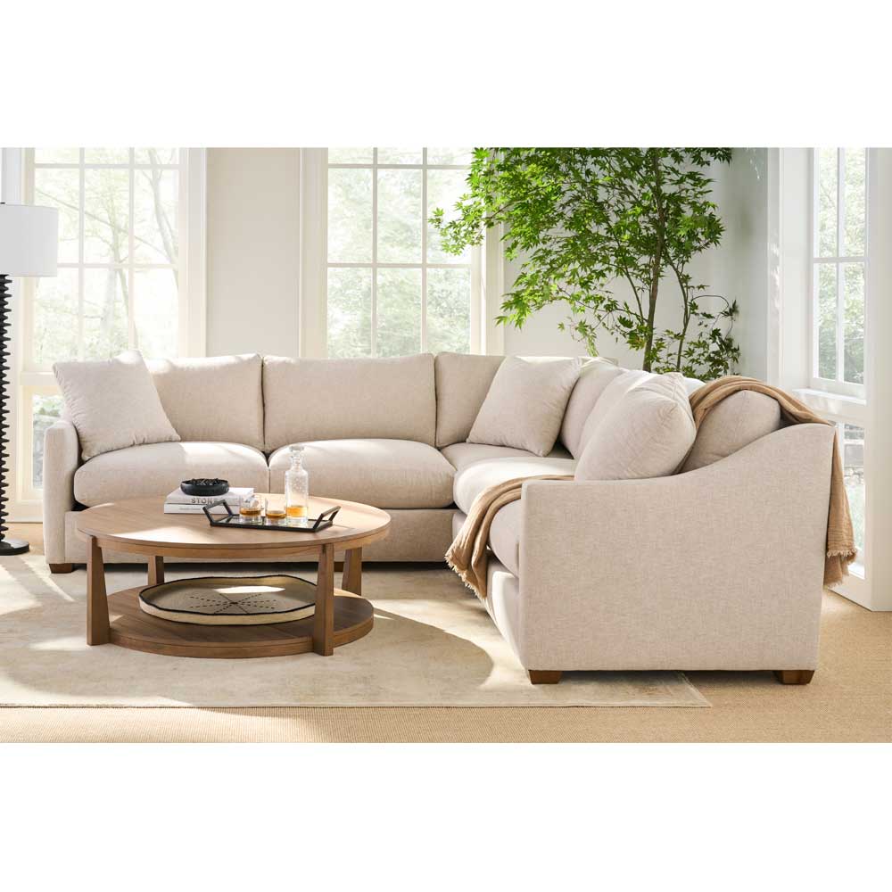 Koda Round Cocktail Table Living Room Rowe