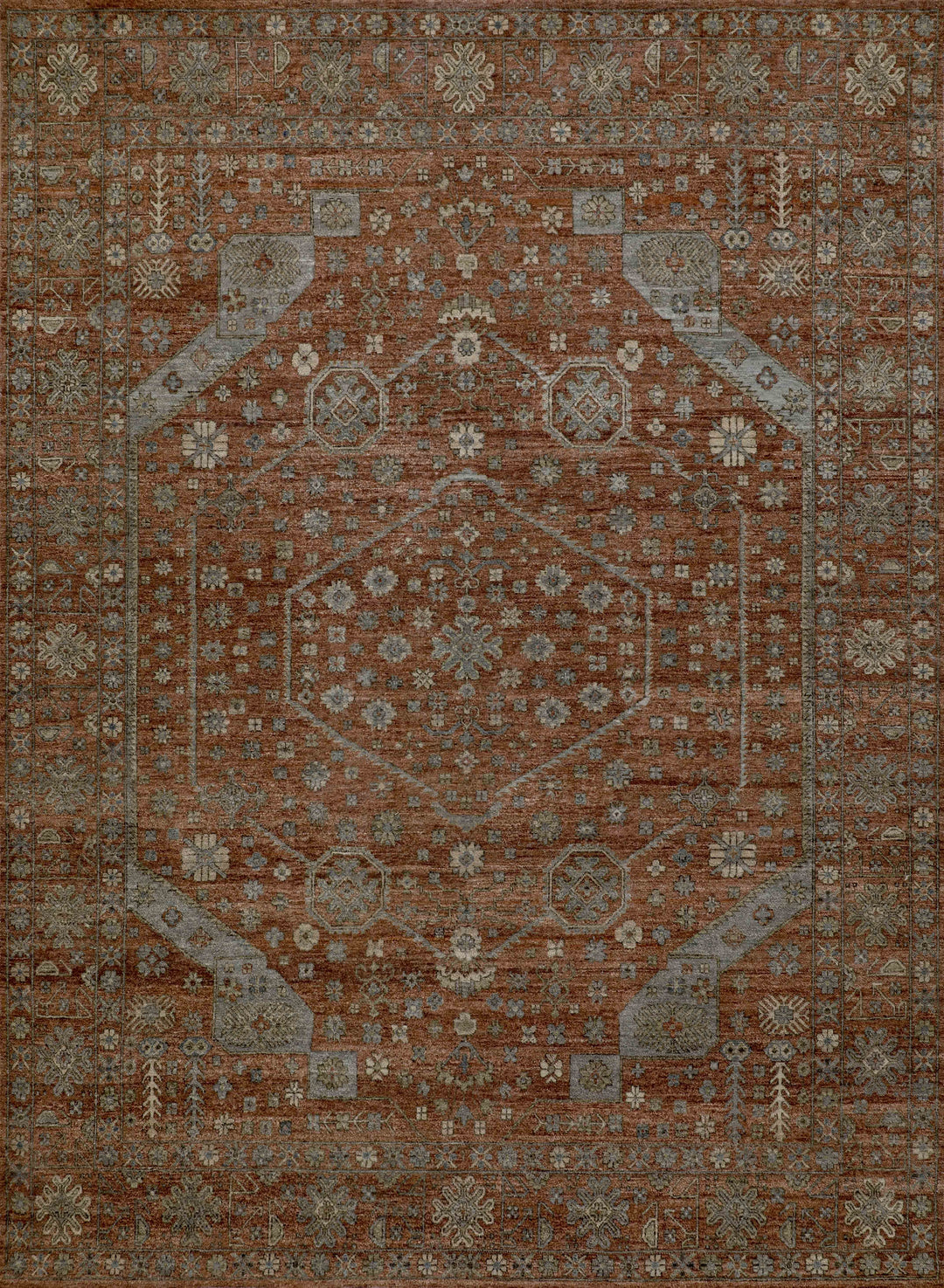 Mafi Signature | Legacy | LEG-105: Rust Area Rugs Mafi Rugs