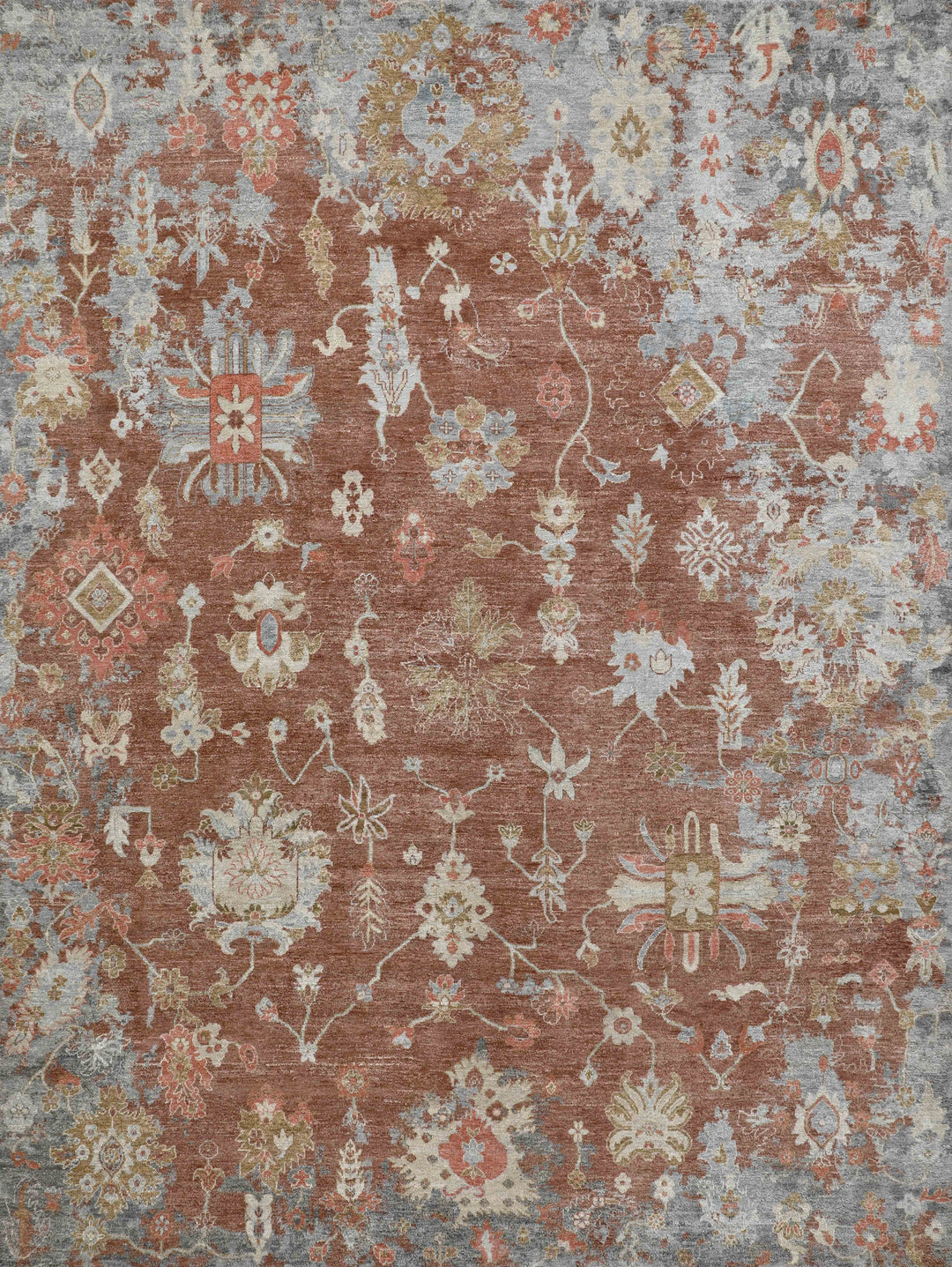 Mafi Signature | Legacy | LEG-113: Rust Area Rugs Mafi Rugs