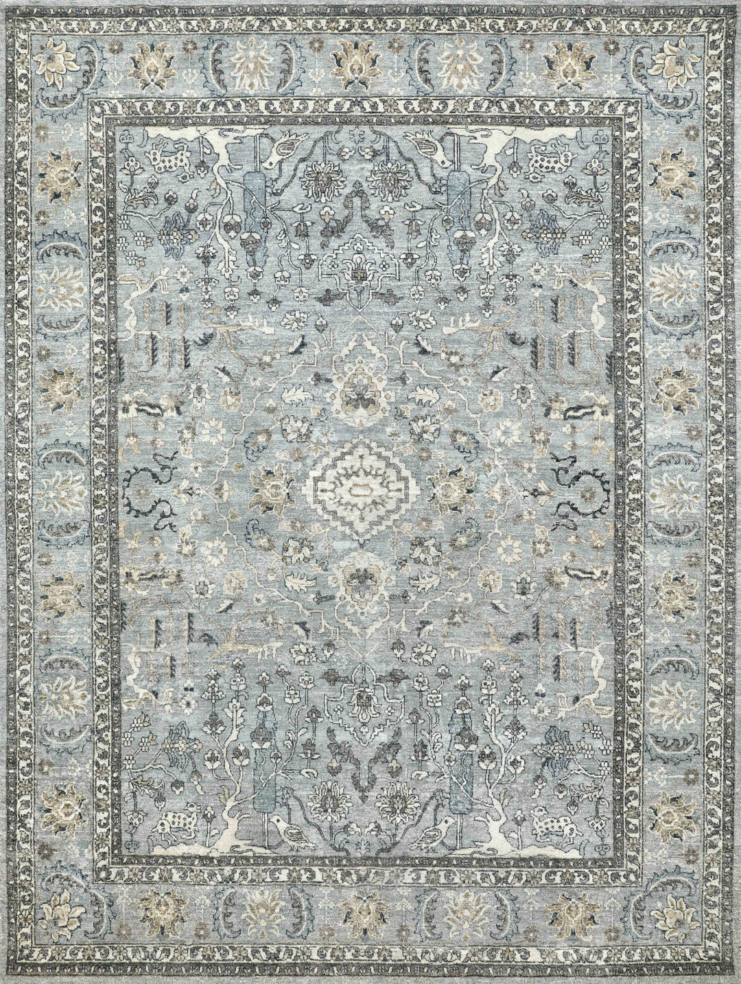 Mafi Signature | Legacy | LEG-118: Grey/Grey Area Rug Mafi Rugs