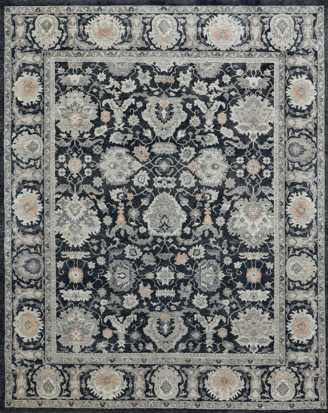 Mafi Signature | Legacy | LEG-129: Charcoal/Charcoal Area Rug Mafi Rugs
