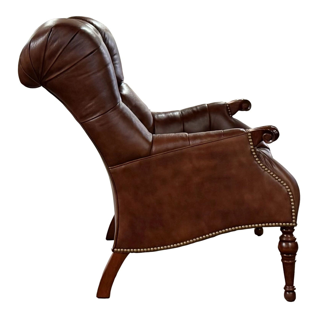 Leopold's Chair & Ottoman | Stickley Fine Upholstery | Seldens