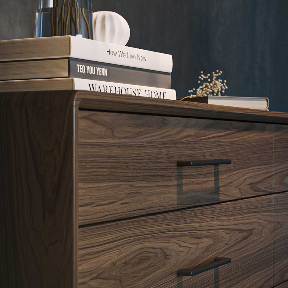 LINQ Bedroom 9186 6-Drawer Dresser Bedroom BDI