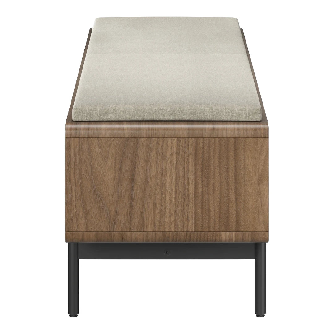 LINQ Bedroom 9101 Storage Bench | Fabric Bedroom BDI