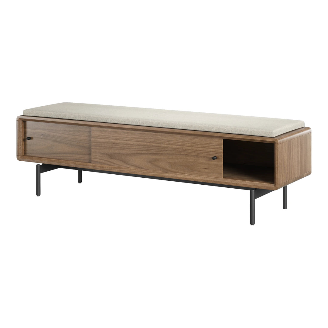 LINQ Bedroom 9101 Storage Bench | Fabric Bedroom BDI