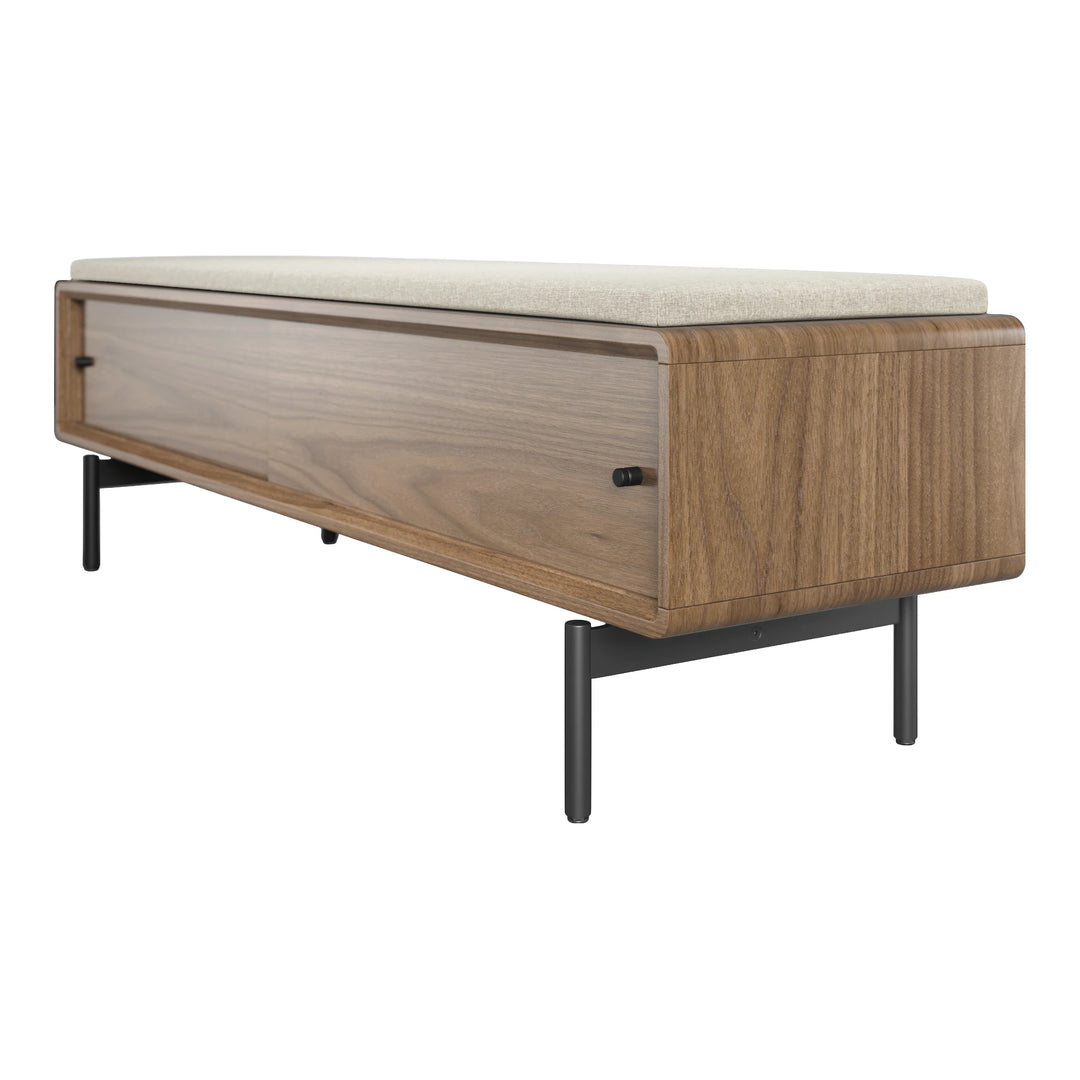 LINQ Bedroom 9101 Storage Bench | Fabric Bedroom BDI
