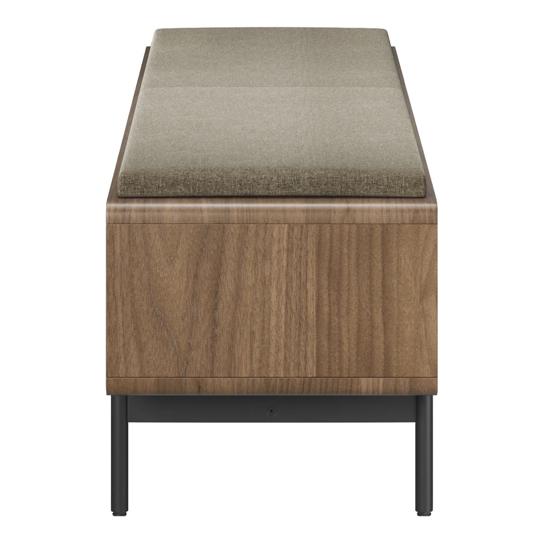 LINQ Bedroom 9101 Storage Bench | Fabric Bedroom BDI