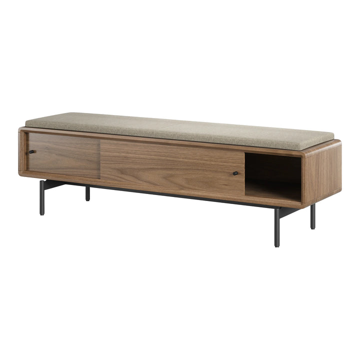 LINQ Bedroom 9101 Storage Bench | Fabric Bedroom BDI