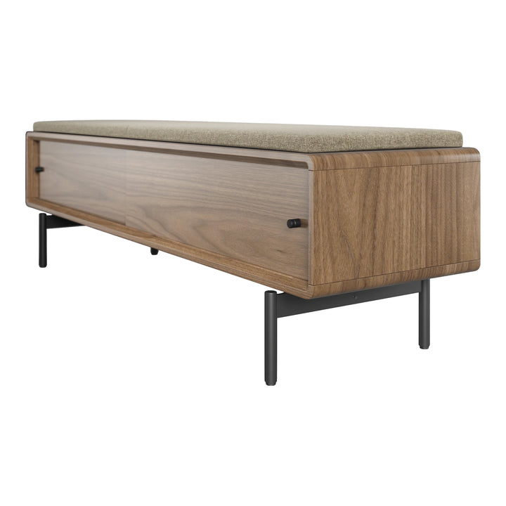 LINQ Bedroom 9101 Storage Bench | Fabric Bedroom BDI
