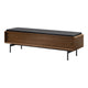 LINQ Bedroom 9102 Storage Bench | Leather Bedroom BDI