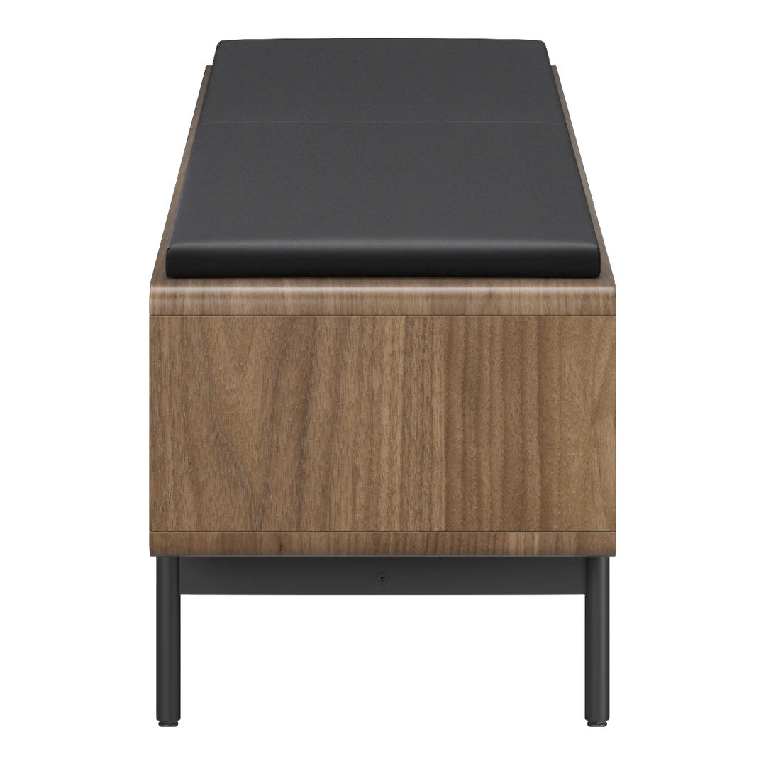 LINQ Bedroom 9102 Storage Bench | Leather Bedroom BDI