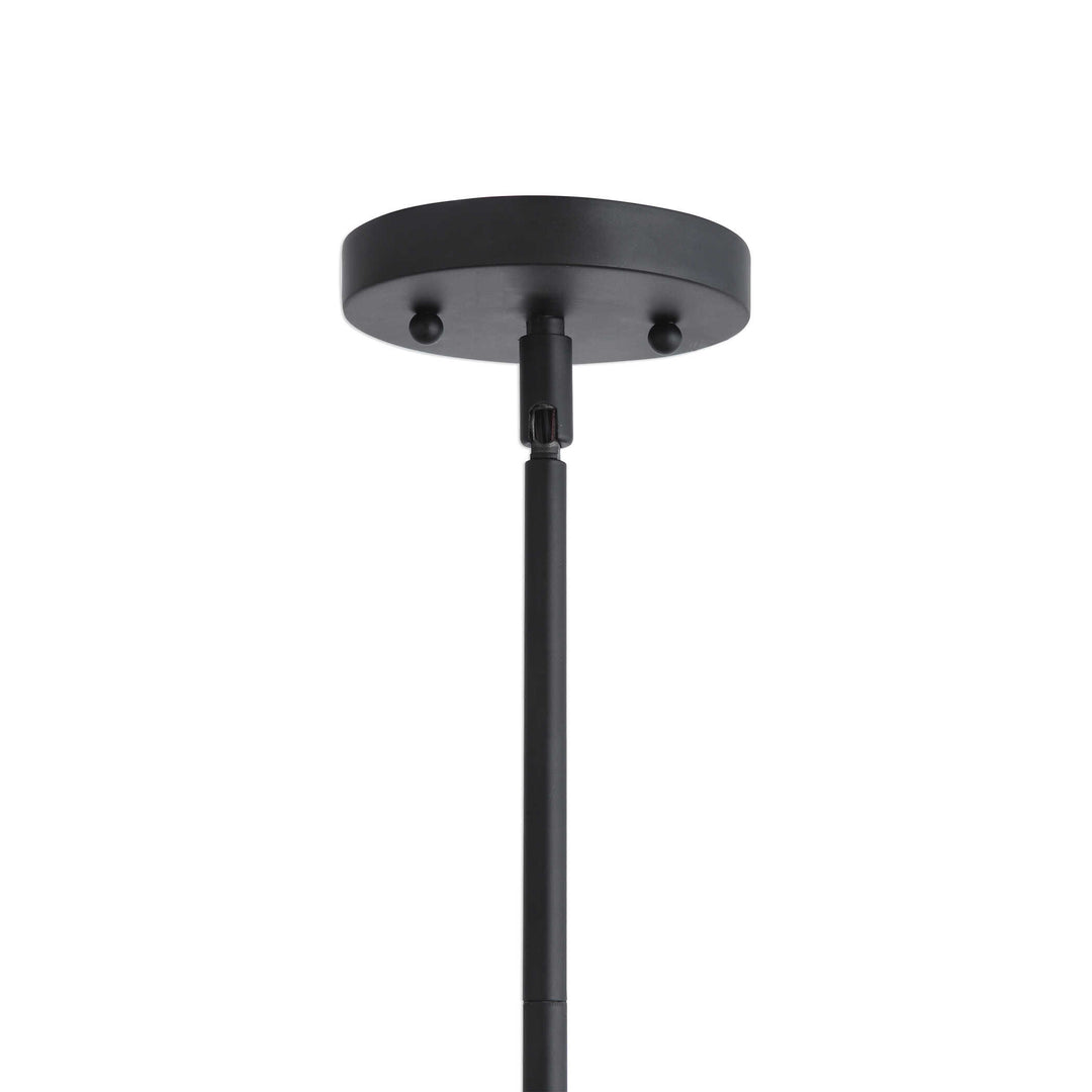 Thales Black Geometric 3 Light Pendant Accessories Uttermost