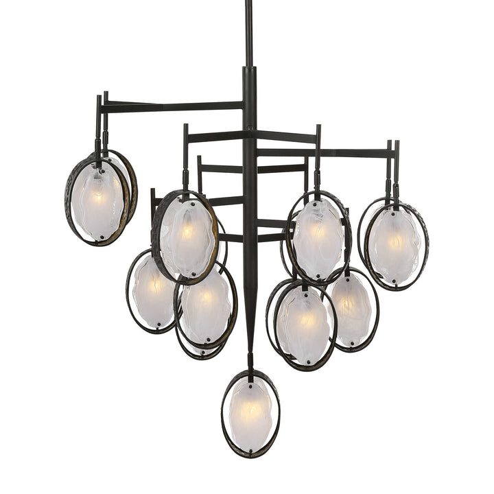 Maxin 15 Light Large Bronze Chandelier Accessories Uttermost