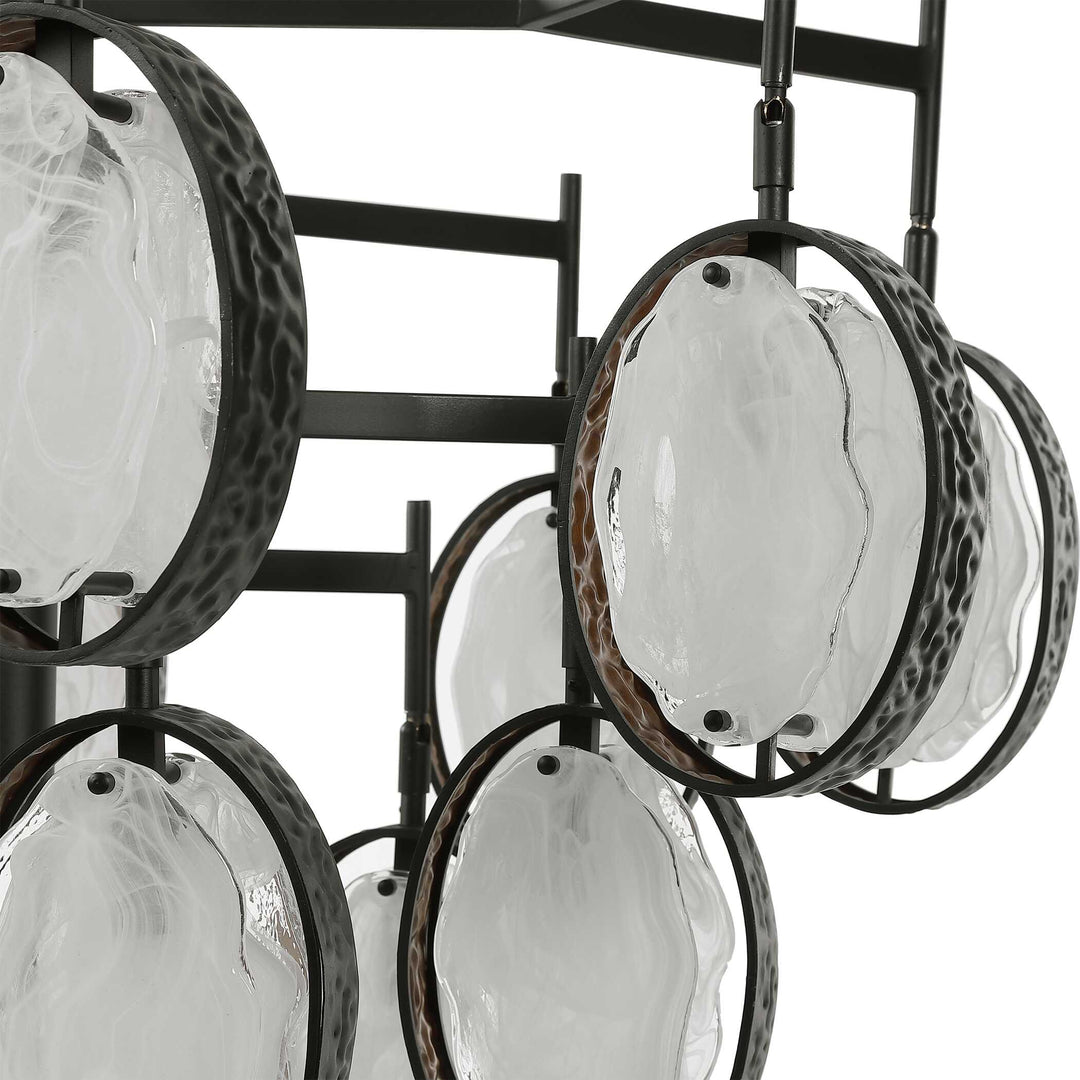 Maxin 15 Light Large Bronze Chandelier Accessories Uttermost