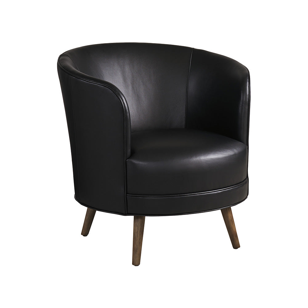 Zanzibar Torrington Leather Swivel Chair 