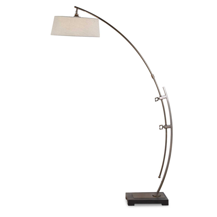 Calogero Bronze Arc Floor Lamp Accessories Uttermost