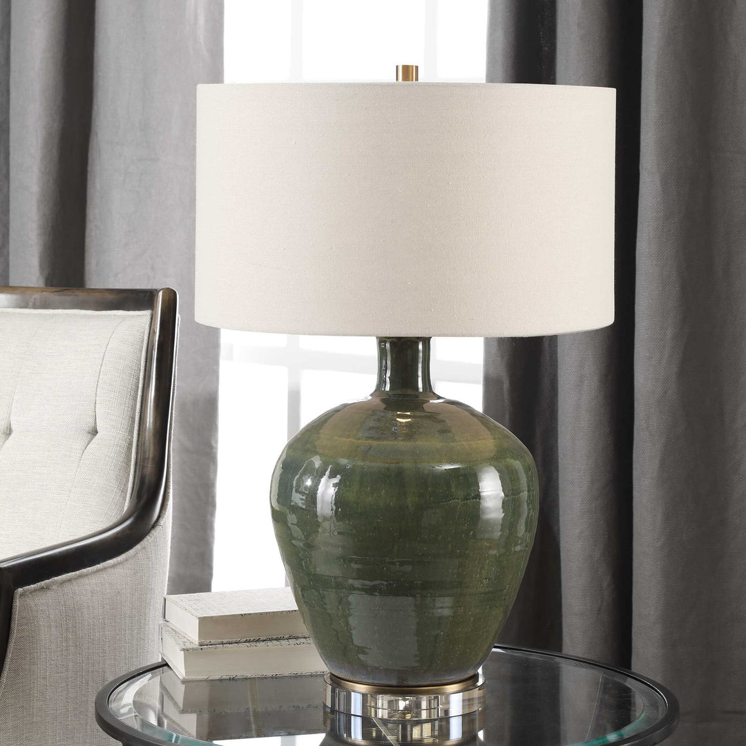 Elva Emerald Table Lamp Accessories Uttermost
