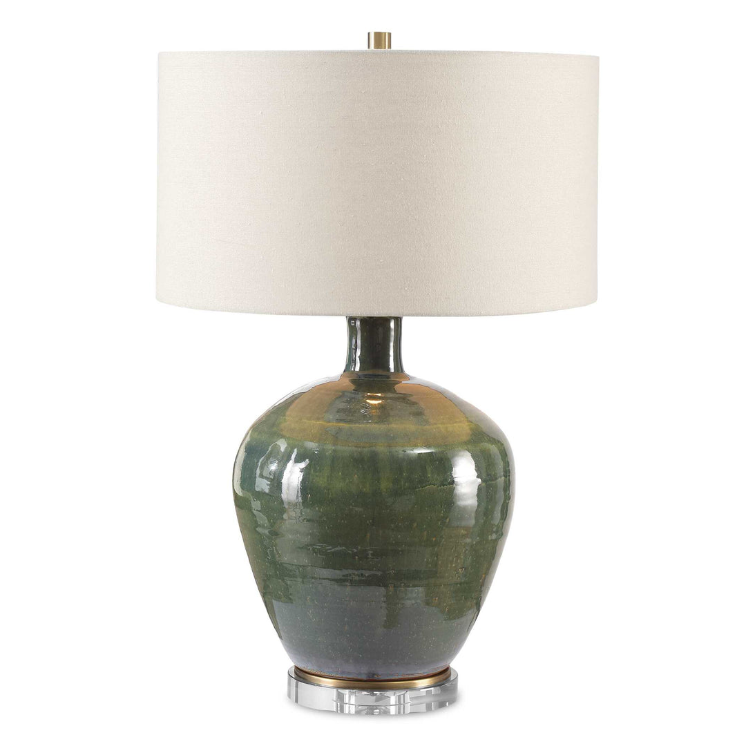 Elva Emerald Table Lamp Accessories Uttermost