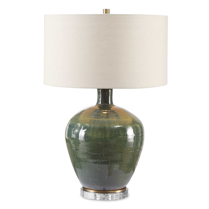 Elva Emerald Table Lamp Accessories Uttermost