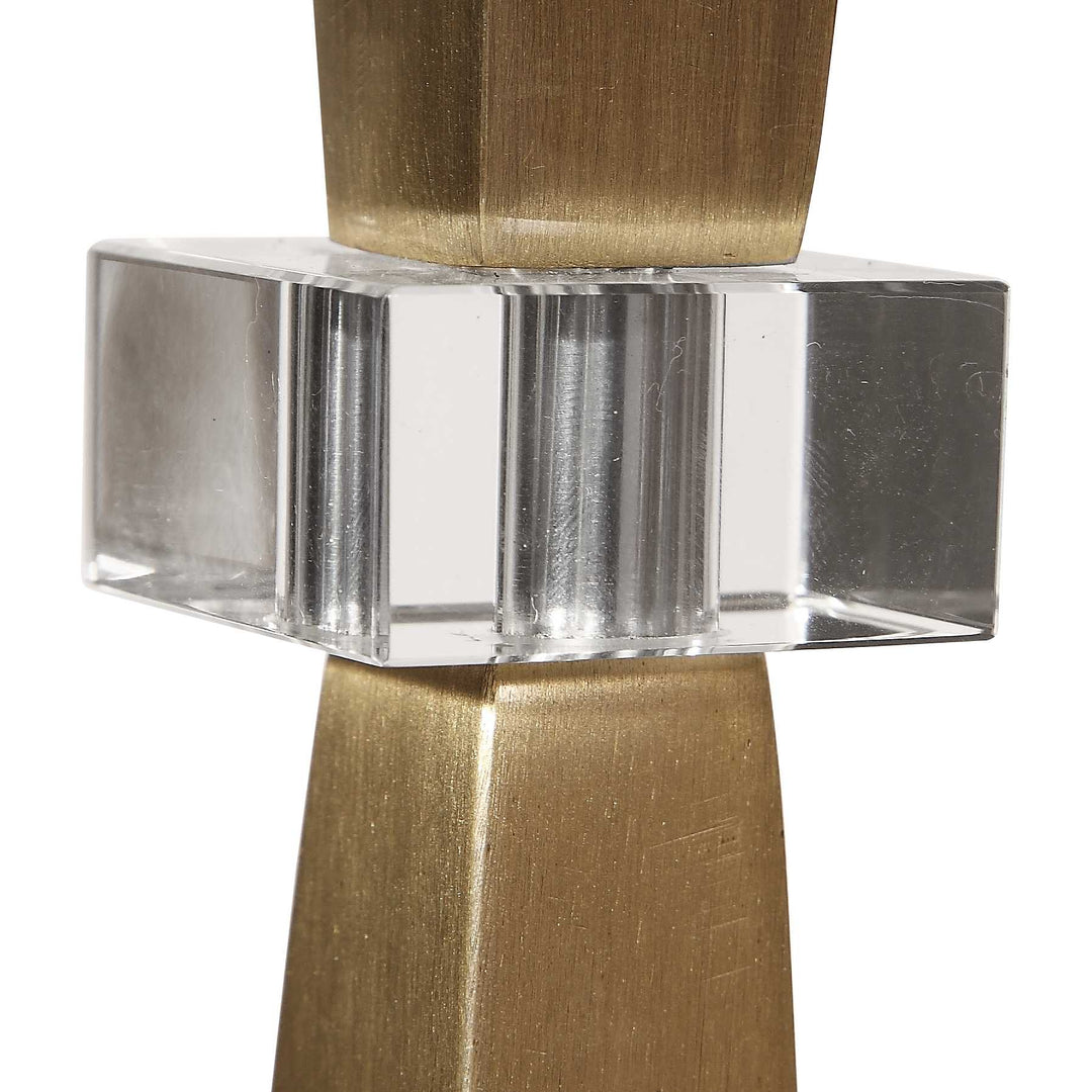 Niccolai Antiqued Nickel Lamp Accessories Uttermost
