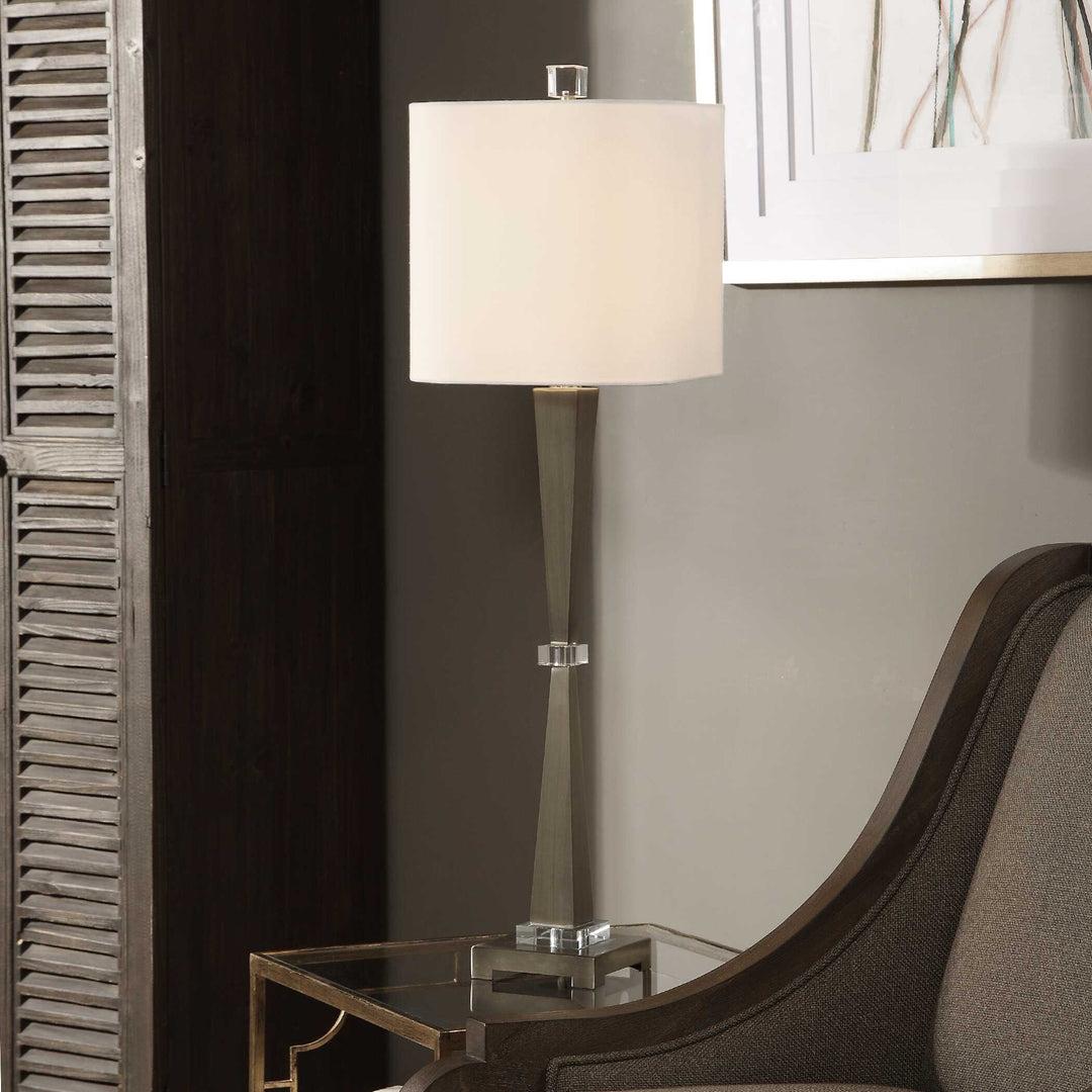 Niccolai Antiqued Nickel Lamp Accessories Uttermost