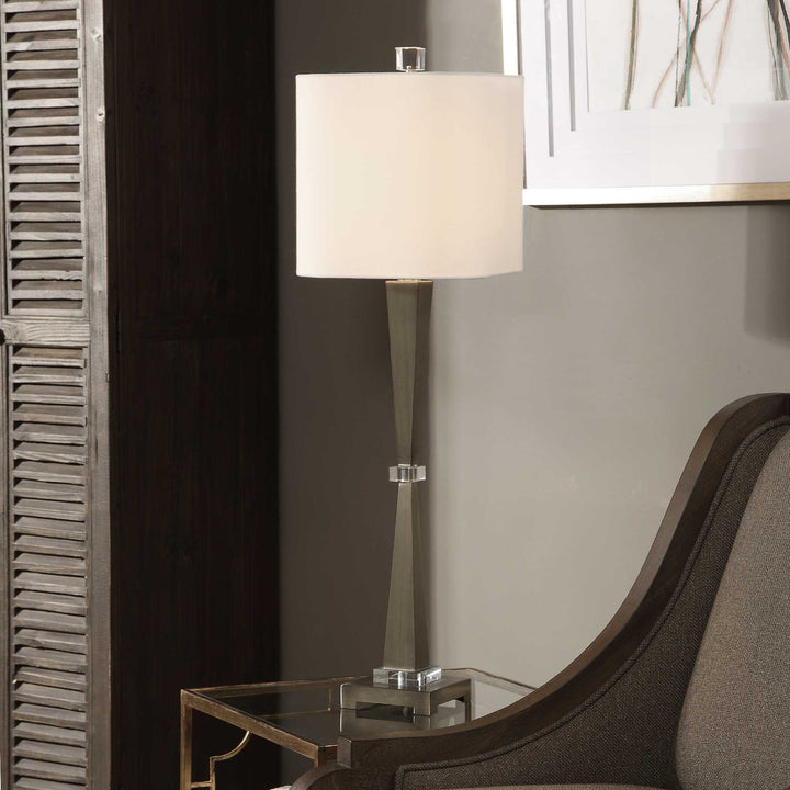 Niccolai Antiqued Nickel Lamp Accessories Uttermost