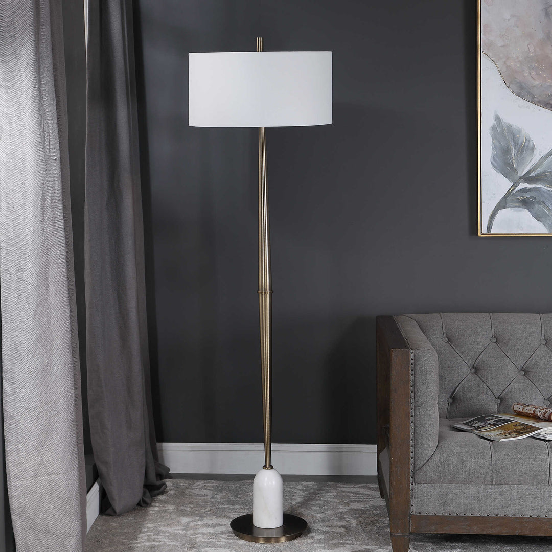Minette Mid-Century Floor Lamp Accessories Uttermost