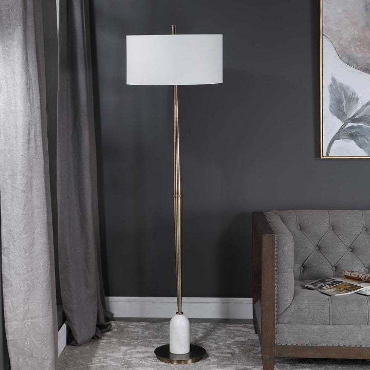 Minette Mid-Century Floor Lamp Accessories Uttermost