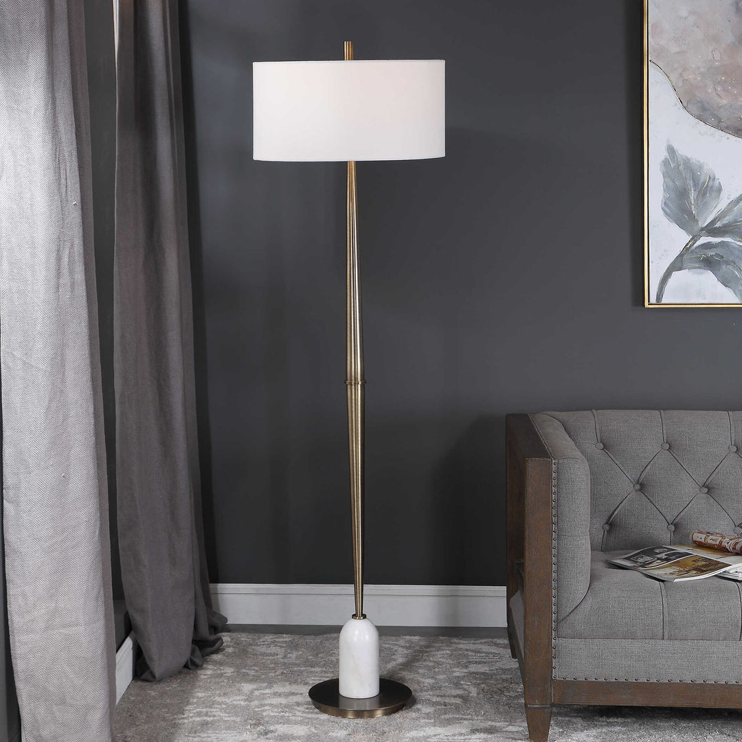 Minette Mid-Century Floor Lamp Accessories Uttermost
