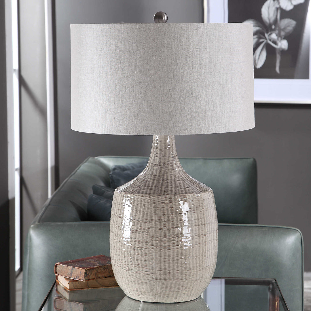 Felipe Gray Table Lamp Accessories Uttermost
