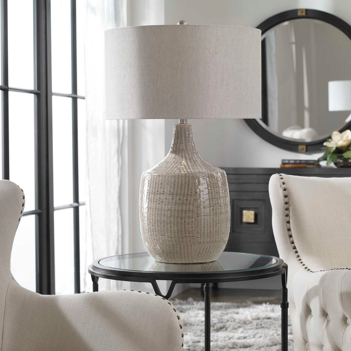 Felipe Gray Table Lamp Accessories Uttermost