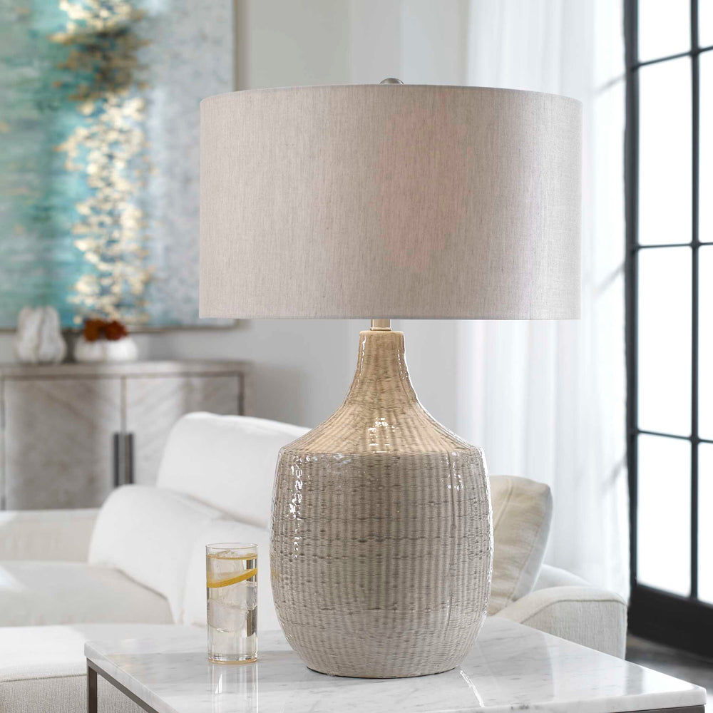 Felipe Gray Table Lamp Accessories Uttermost