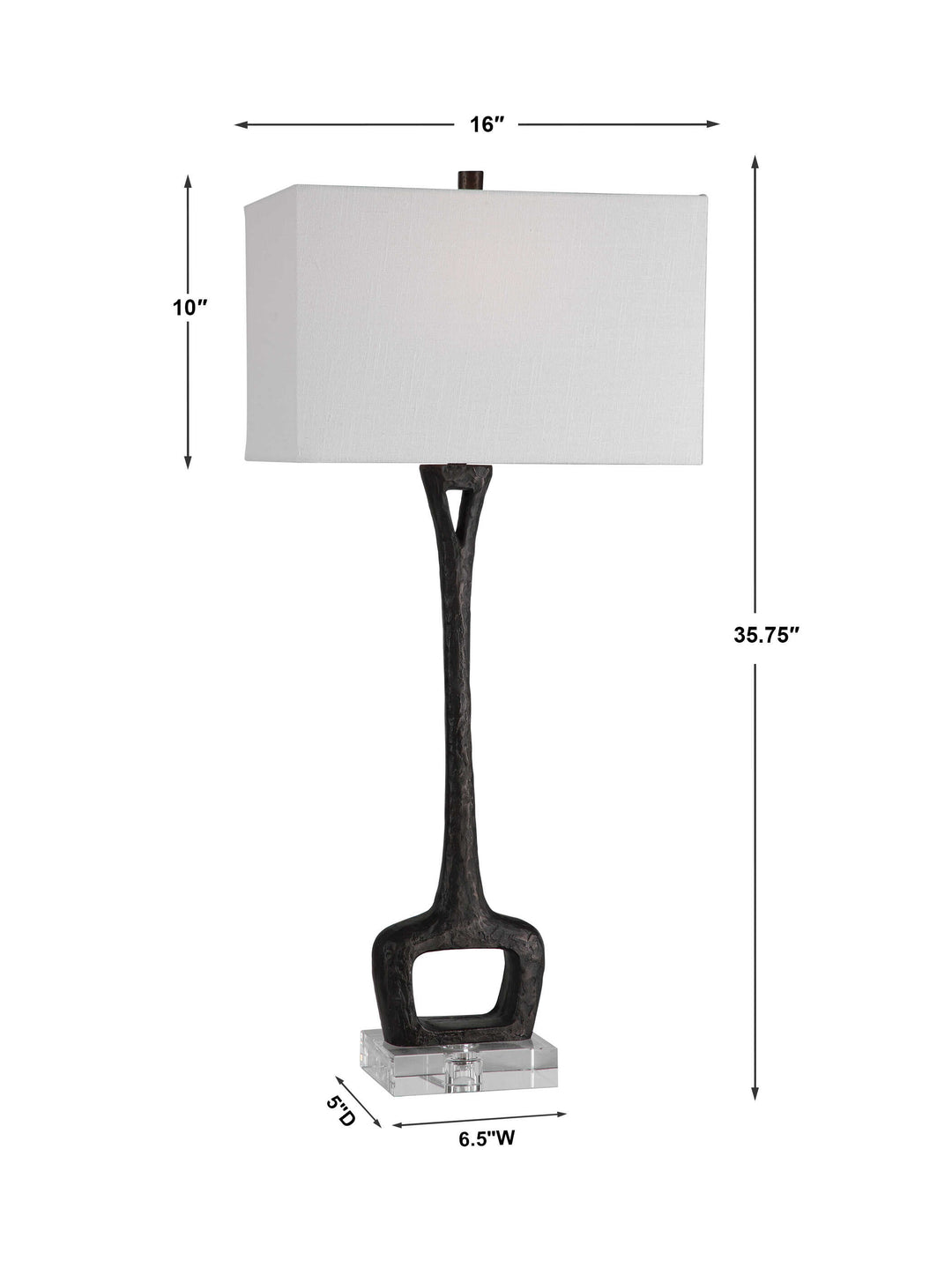 Darbie Iron Table Lamp Accessories Uttermost