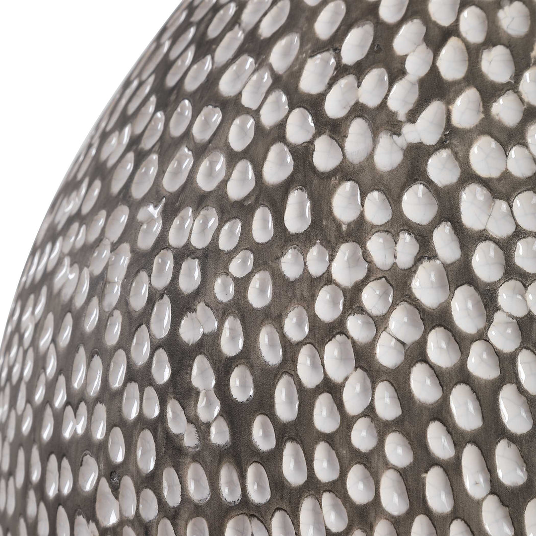 Cyprien Gray White Table Lamp Accessories Uttermost