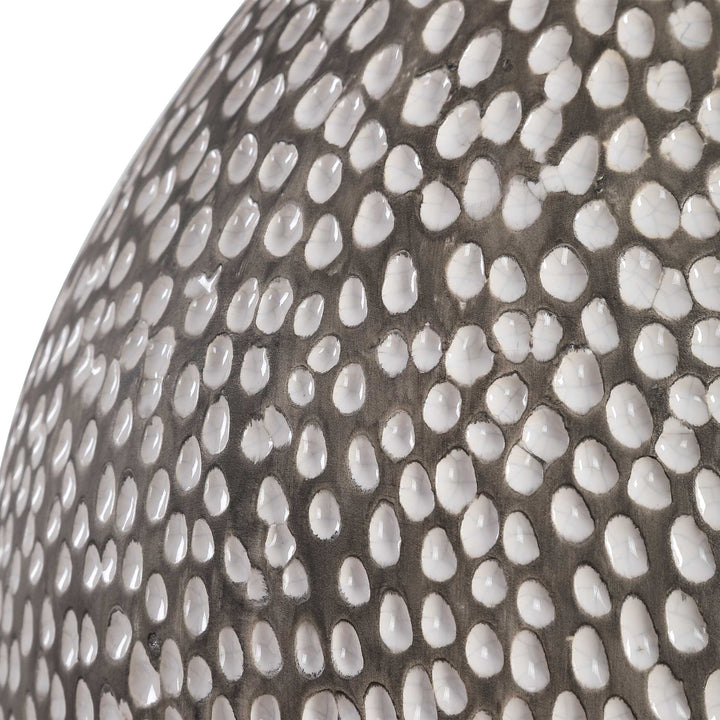 Cyprien Gray White Table Lamp Accessories Uttermost