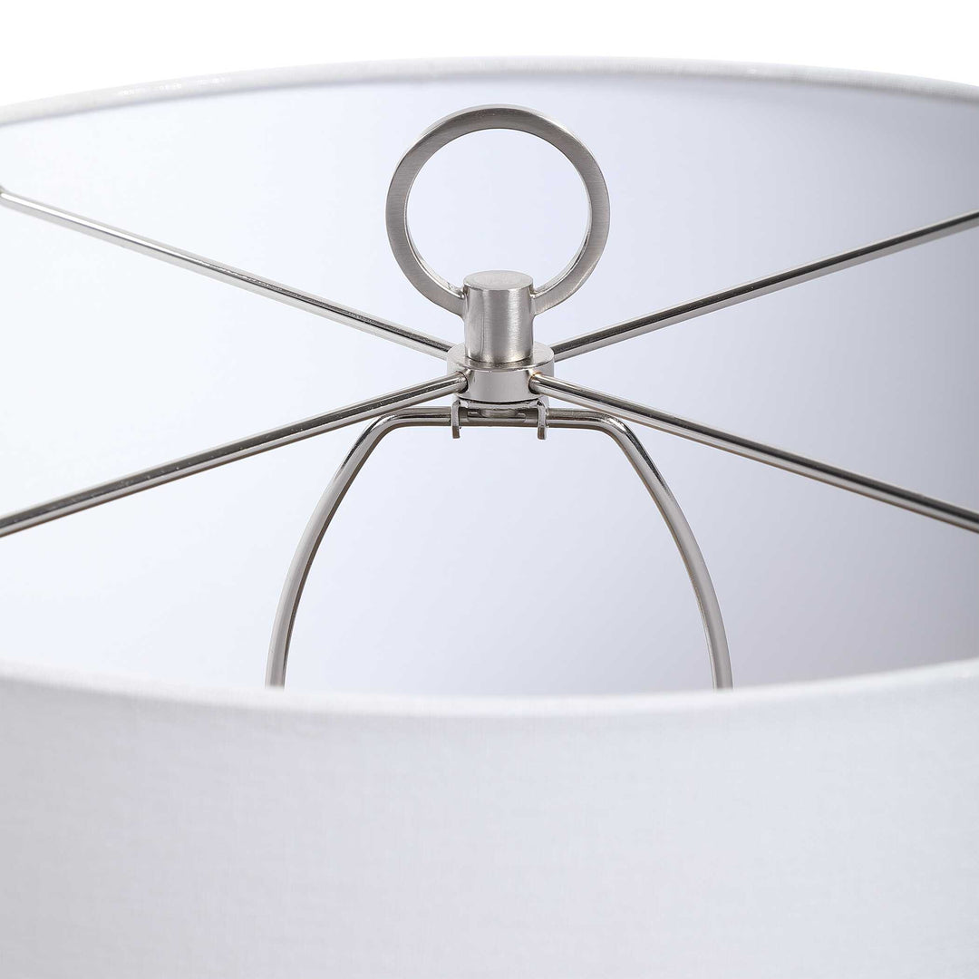 Cyprien Gray White Table Lamp Accessories Uttermost