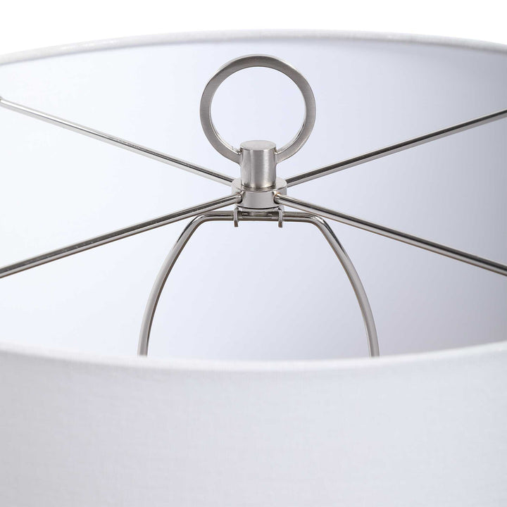 Cyprien Gray White Table Lamp Accessories Uttermost