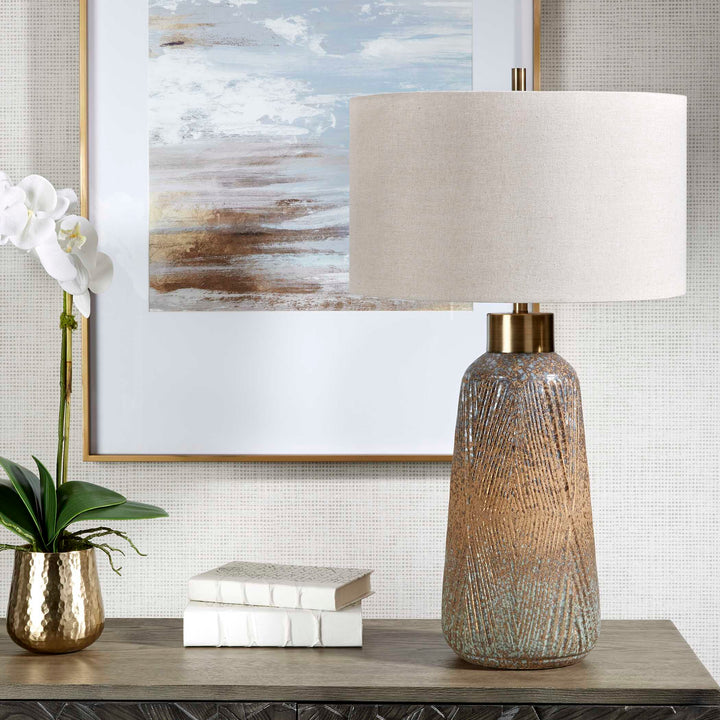 Western Sky Ceramic Table Lamp Accessories Uttermost