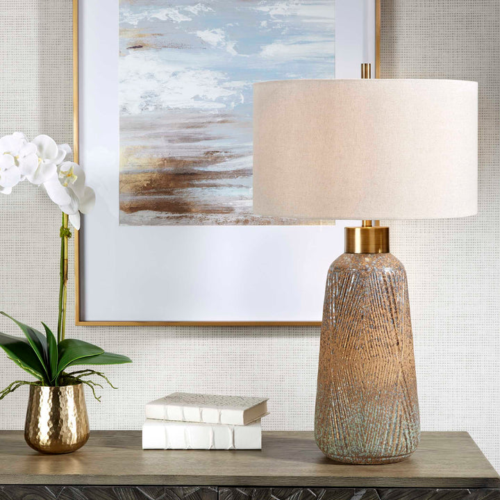Western Sky Ceramic Table Lamp Accessories Uttermost