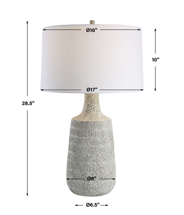 Scouts White Table Lamp Accessories Uttermost