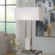 Column White Marble Table Lamp Accessories Uttermost