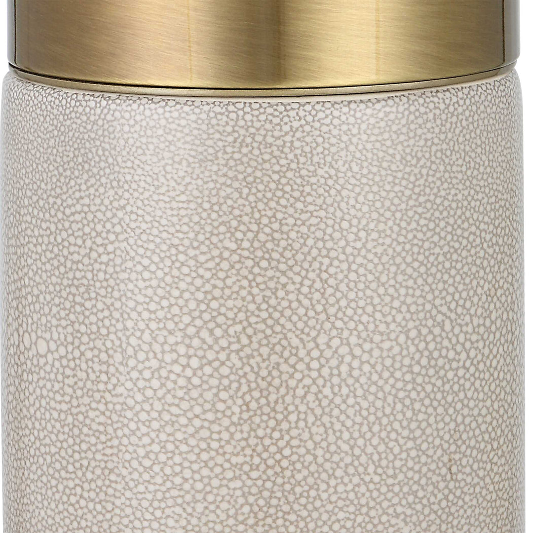 Adelia Ivory & Brass Table Lamp Accessories Uttermost