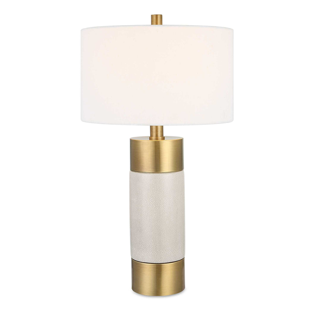 Adelia Ivory & Brass Table Lamp Accessories Uttermost