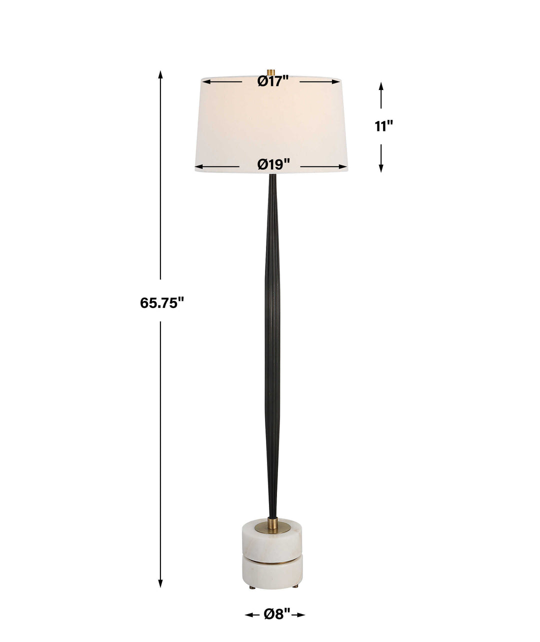 Miraz Iron Floor Lamp Accessories Uttermost