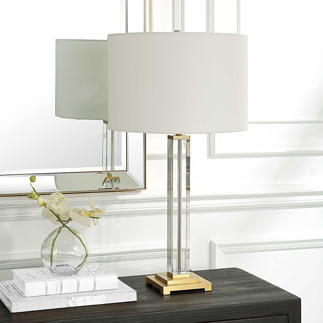 Crystal Column Table Lamp Accessories Uttermost