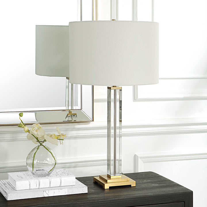 Crystal Column Table Lamp Accessories Uttermost