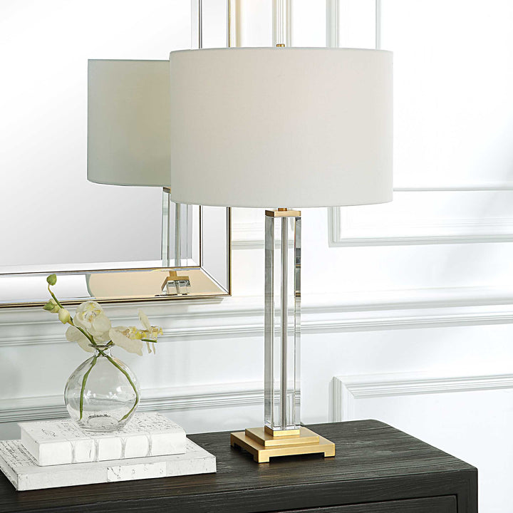 Crystal Column Table Lamp Accessories Uttermost